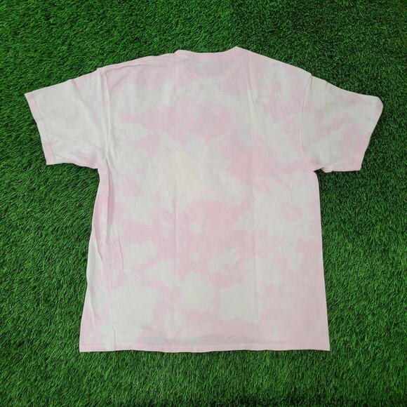 Simpson Krusty-the-Clown Shirt L/XL 22x29 Pink Cartoon Bleached - Picture 2 of 11